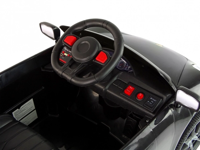 Dětské elektrické auto černé