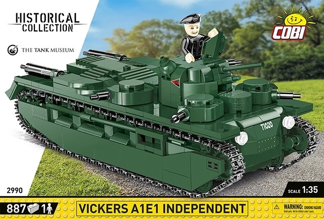 Konstrukční sada tanku Vickers A1E1 Independent