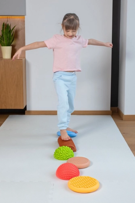 Tullo Pastelová smyslová stezka 6 prvků.