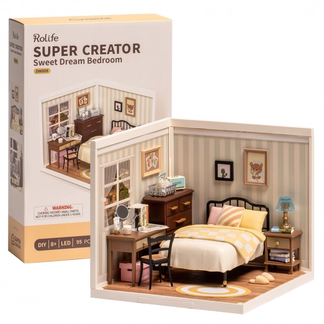 RoboTime miniatura domečku Ložnice Sweet Dream