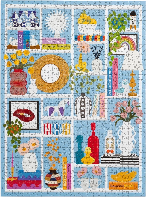 Puzzle Jonathan Adler - Shelfie 1000 dílků