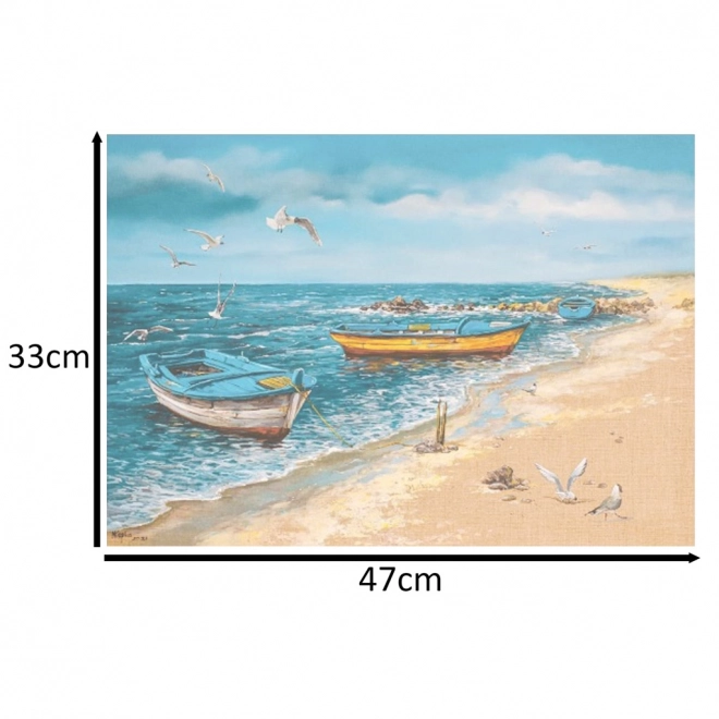 Puzzle 500 prvků Ráno u moře