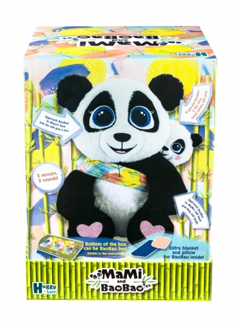 Interaktivní panda Mami a BaoBao