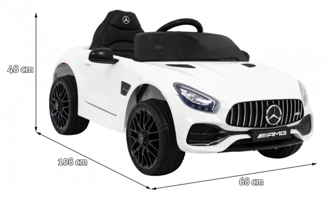 Mercedes Benz GT dětské auto na baterii s dálkovým ovládáním, MP3 a LED osvětlením