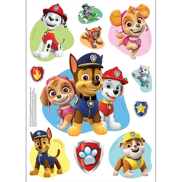 Omalovánka s nažehlovacími obrázky Paw Patrol