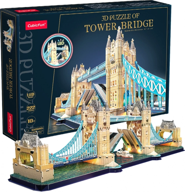 3D puzzle - Tower Bridge vedl