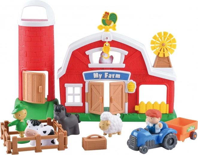 Interaktivní stodola se zvuky