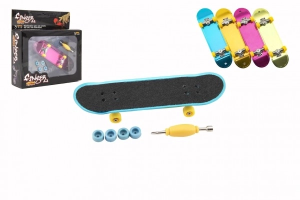 Prstový skateboard s příslušenstvím 9 cm