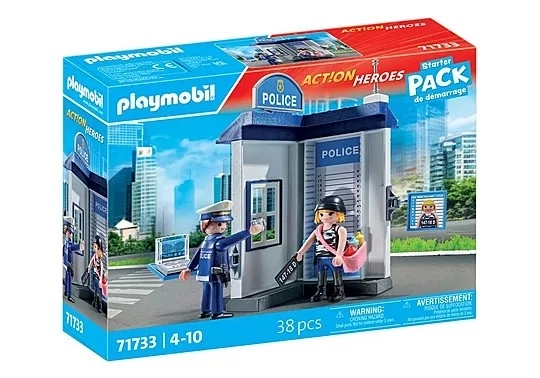 Akční hrdinové - Policejní místnost pro výslech