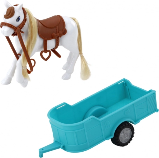 Přívěs pro bezpečný převoz koníka