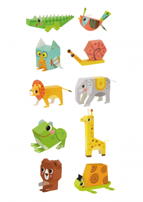 Woopie art&fun kreativní sada origami 3D zvířátka