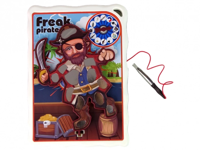 Splašený pirát - hra zručnosti