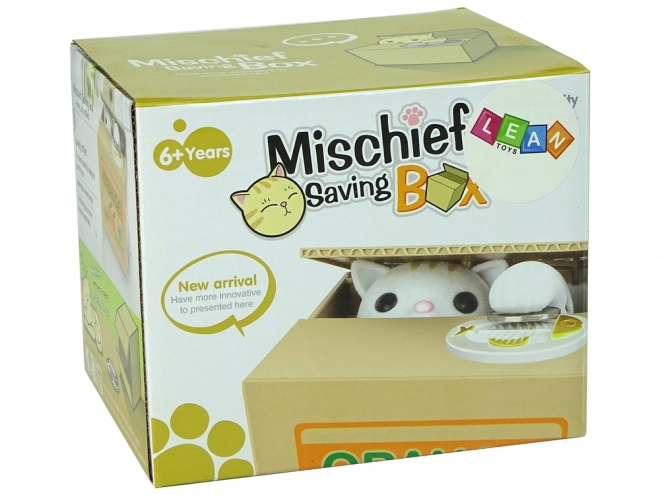 Moneybox Cat Učíme se zachránit hrozen