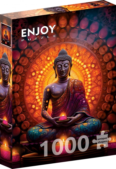 Uklidňující puzzle s 1000 dílky