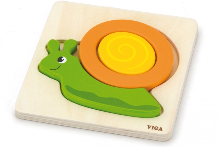 Silné dřevěné dílky pro malé ruce