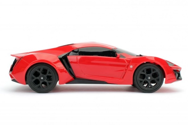 Rychle a zběsile auto na dálkové ovládání Lykan Hypersport