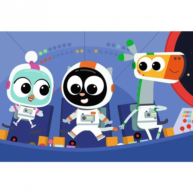 Puzzle 60 dílků Poznejte kocoura Milo