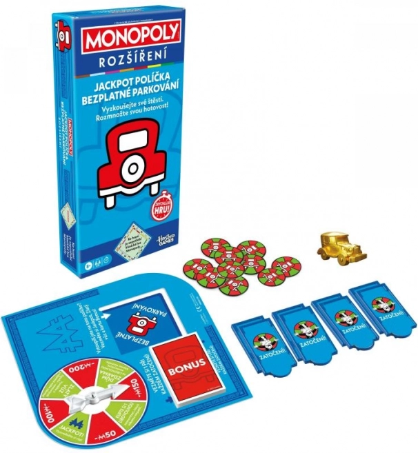 Monopoly Rozšíření Jackpot - Bezplatné Parkování