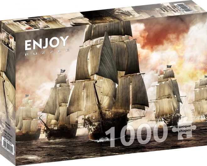 Puzzle Vítězství pirátů 1000 dílků