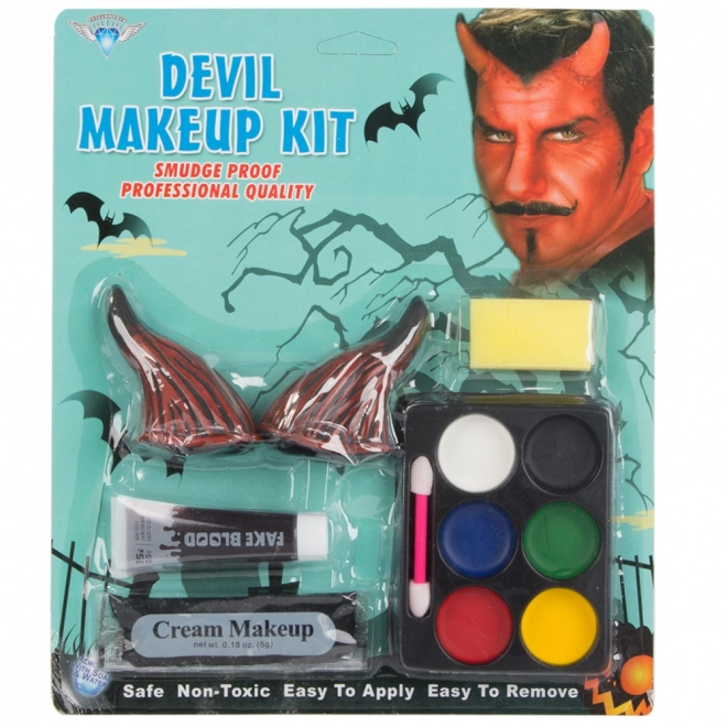 Ďábelský make-up sada pro Halloween