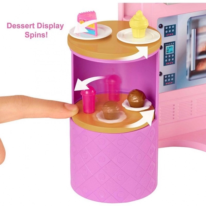 Barbie restaurace herní set