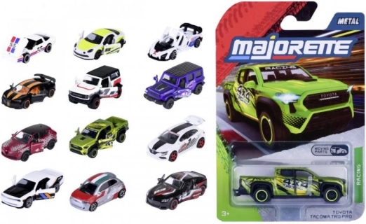 Kovové autíčko Racing 1:64 s otevíracími díly