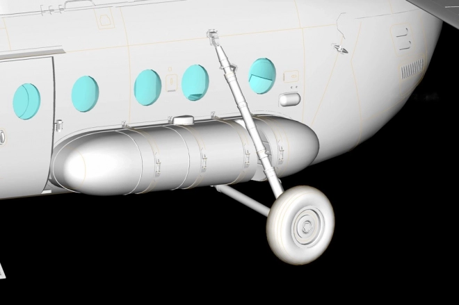 Model vrtulníku Mi-8T Hip-C
