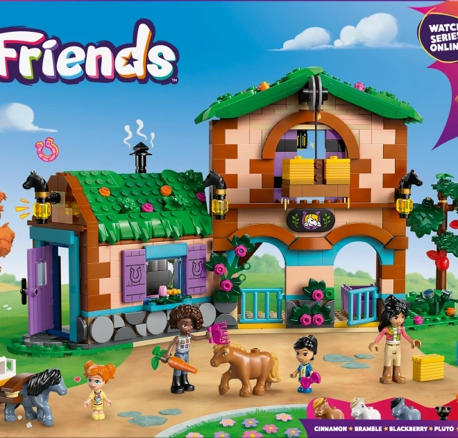 LEGO Friends Ranč s poníky a stájí