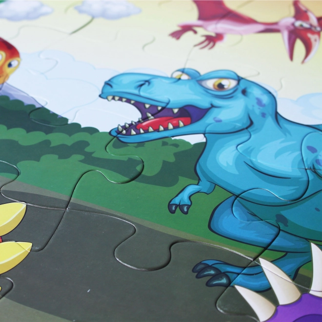 Podlahové puzzle Dinosauři maxi