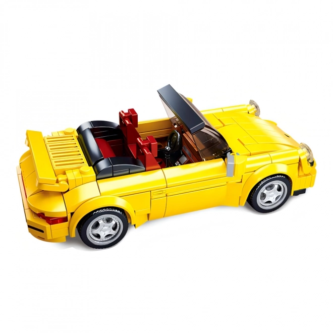 Žlutý sportovní vůz Sluban ModelBricks
