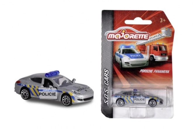 MAJORETTE Auto policejní kovové, česká verze