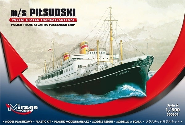 Model lodi m/s Piłsudski