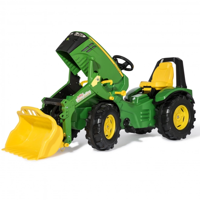 Pedálový traktor RollyX-Trac Premium John Deere s lžící a tichými koly