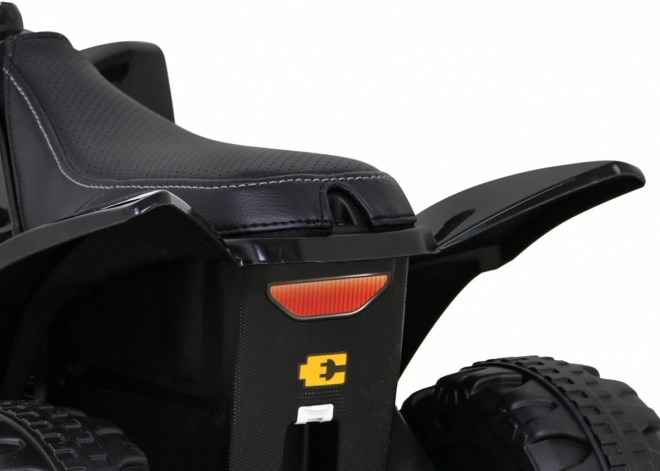 Čtyřkolka Honda 250X TRX s baterií + klakson + LED + eko kůže – Černá