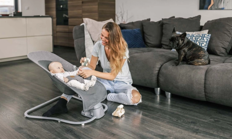 Dvě možnosti houpání a 5 rychlostí