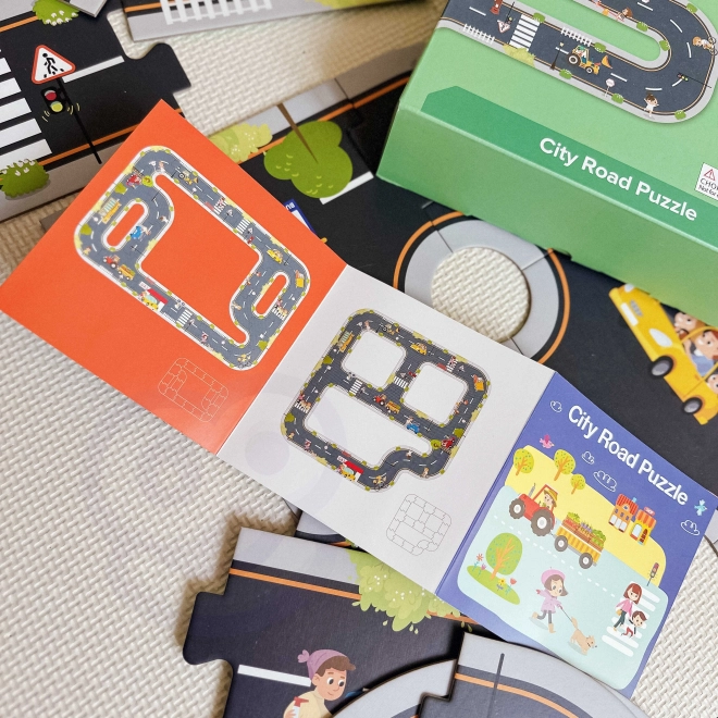 Tooky Toy Autopáska Puzzle
