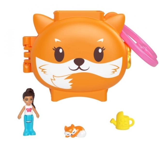 Sada figurek Polly Pocket se zvířátkem