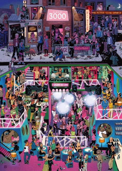 Puzzle Disco 3000 s 1000 dílky