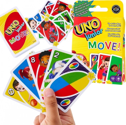 UNO Junior Move – dětská karetní hra