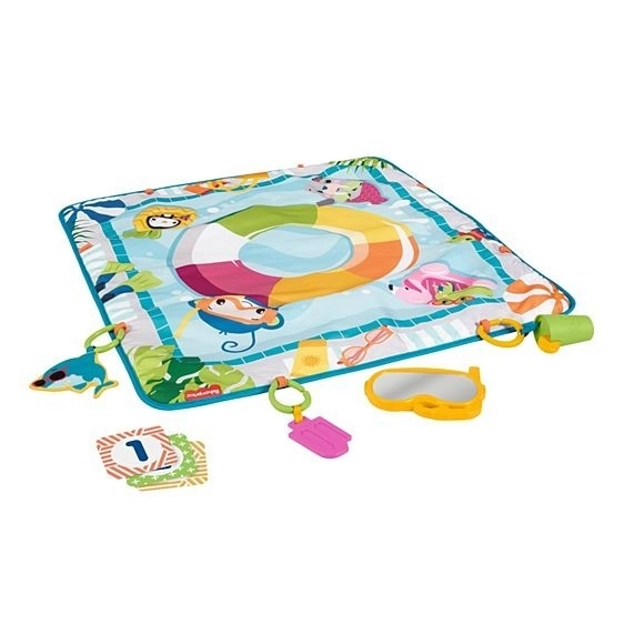 Fisher Price hrací podložka pro miminka s motivem bazénu