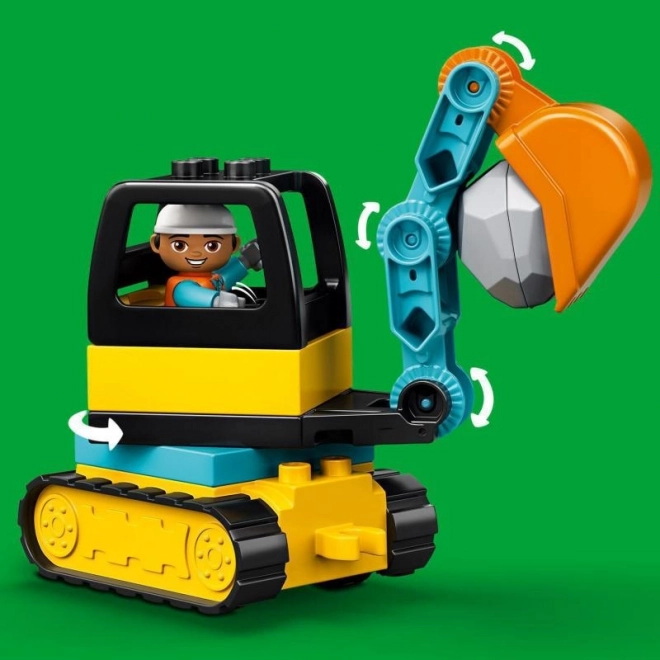 DUPLO kamion a pásový bagr