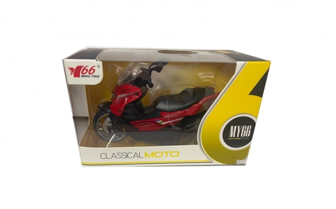 Dětská motorka na natažení 1:14