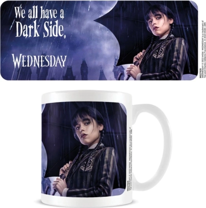 keramický hrnek wednesday dark side 315 ml