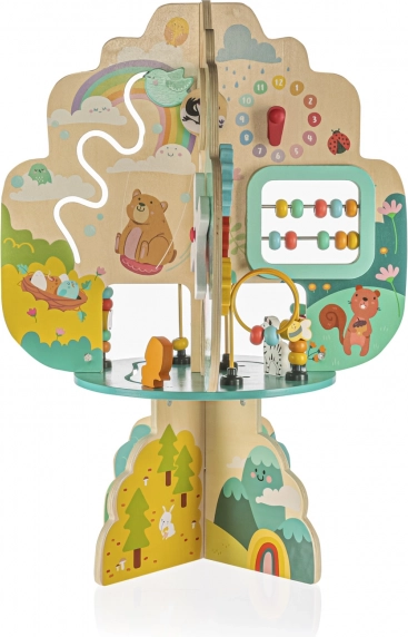 Dřevěný Montessori strom pro děti