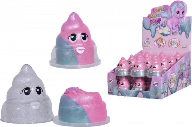 Slimy Unicorn prdící sliz v kelímku 80 g