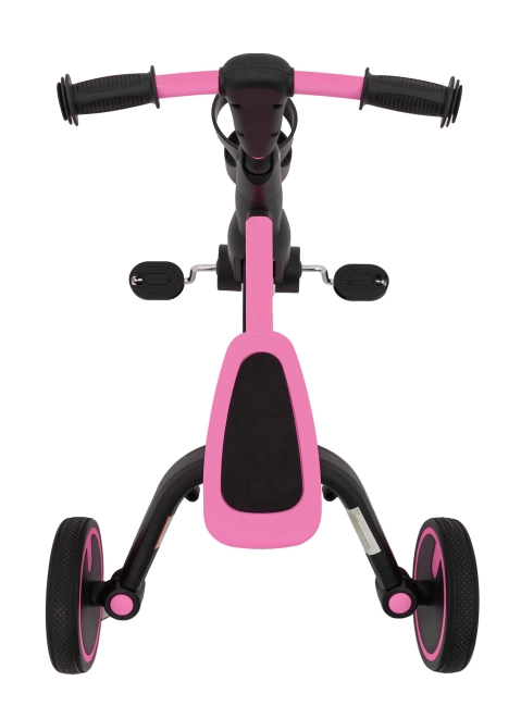 Dětské odrážedlo Happy Bike 3v1 – Růžové