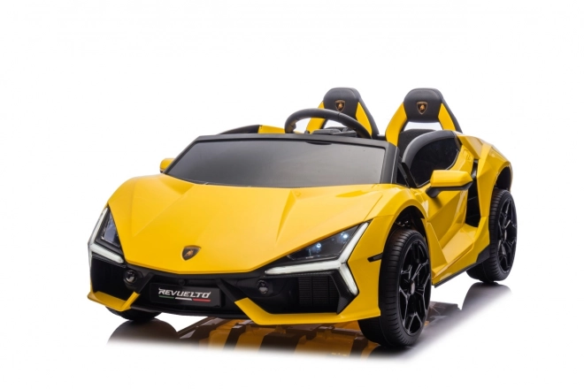 Žluté auto Lamborghini Revuelto XL