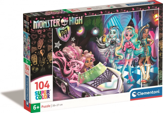 CLEMENTONI Puzzle Monster High 104 dílků