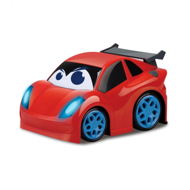 Kiddy Go! červené sportovní auto se světlem a zvukem 19 cm