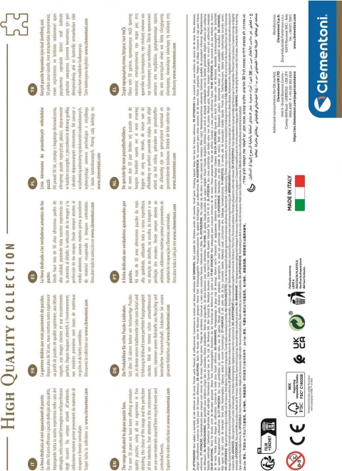 Puzzle 500 dílků Podél řeky Seiny